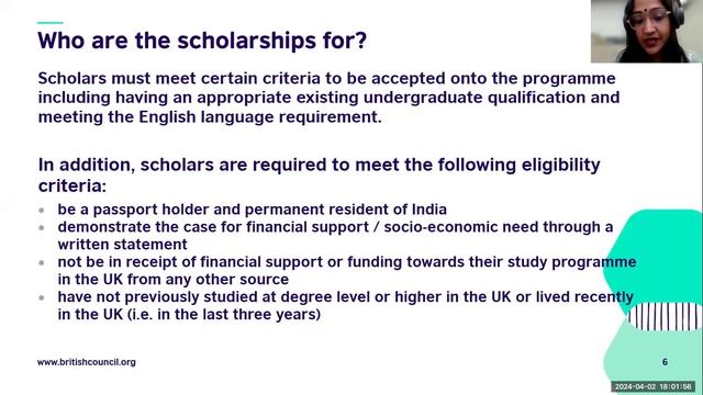 British Council Scholarship for English Language Teachers India 2024 - University of Stirling смотреть онлайн