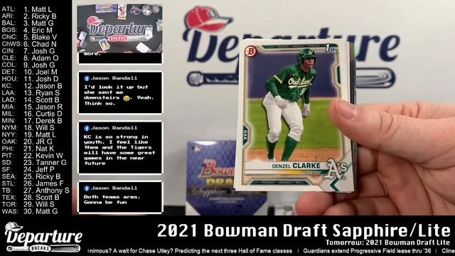 2021 Bowman Draft Sapphire/Bowman Draft Lite -- Random Teams смотреть онлайн