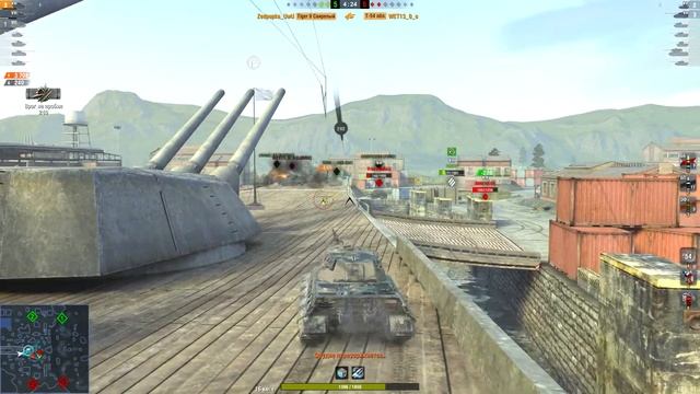 WoT blitz. Tiger II Свирепый. Zedpupka_UwU. Недооценили опасность. смотреть онлайн