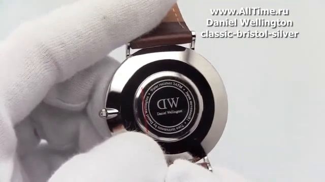 Обзор. Мужские наручные часы Daniel Wellington classic-bristol-silver смотреть онлайн