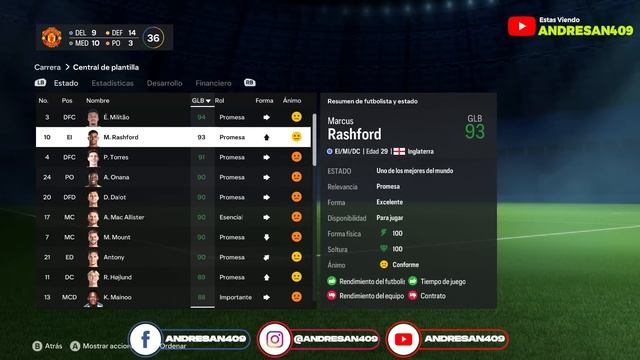 Dirijo Al MAN UNITED Por 10 TEMPORADAS!!