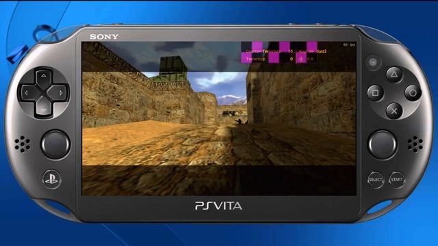 Counter Strike на PS Vita (VitaXash3D) смотреть онлайн