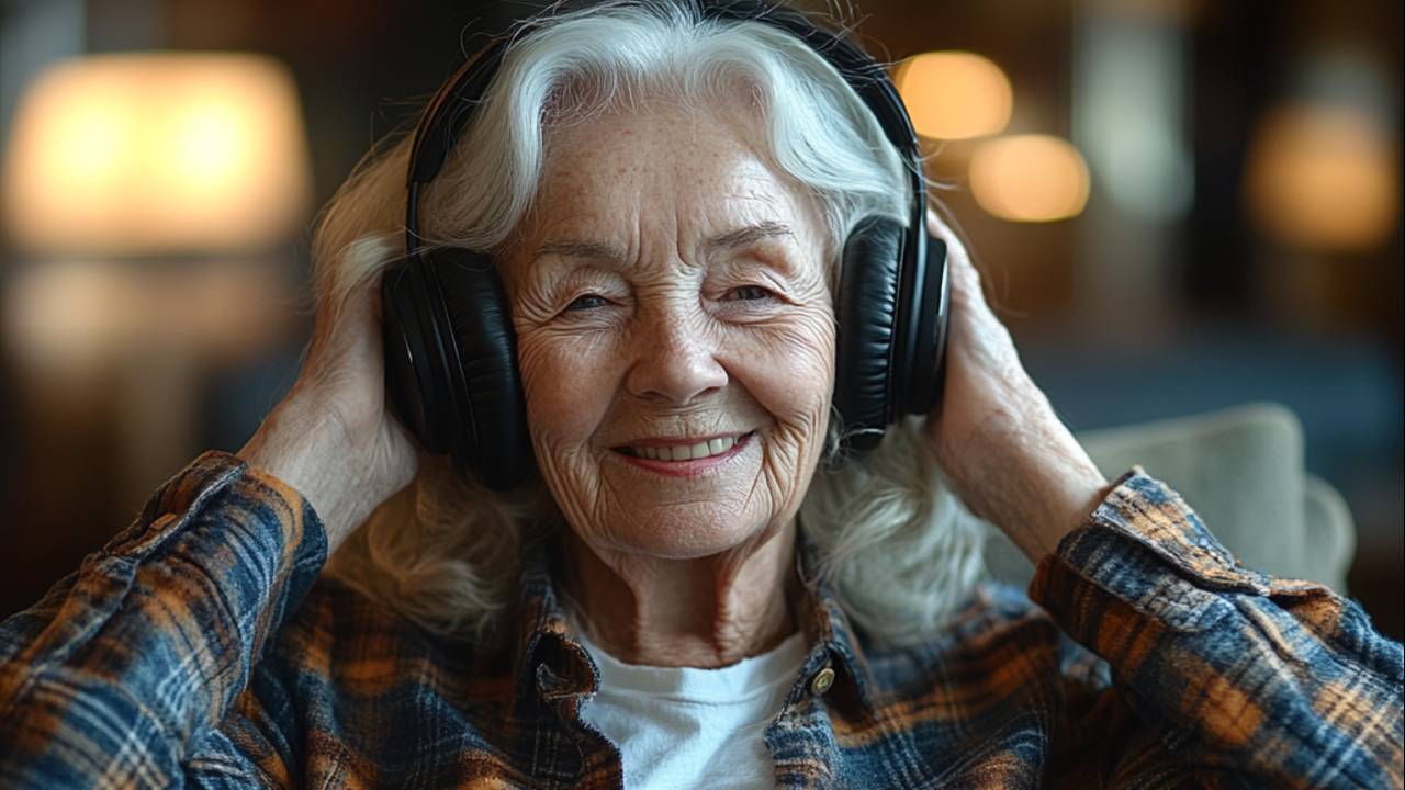 Пожилая леди-сумасбродка