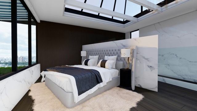 Двухуровневый апартамент в апарт-отеле «Начало»