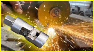 Процесс изготовления кардана для воротка, как это делают в Пакистане!