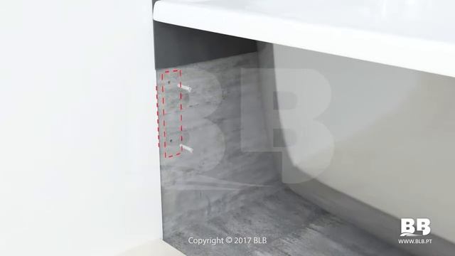 BLB Ванны без металлических ножек с установкой на деревянную основу
