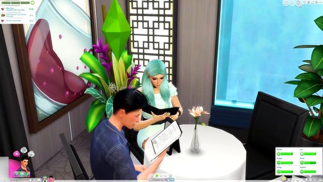 THE SIMS 4 | NOT SO BERRY CHALLENGE🍓 | PART 7 | CANDLELIT DATE🕯️💏 | MINT GENERATION💚 | смотреть онлайн