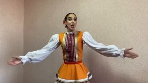 Лелеко Валерия, русская народная песня «Посею лебеду на берегу»