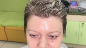 Мелкое мелирование на короткой стрижке