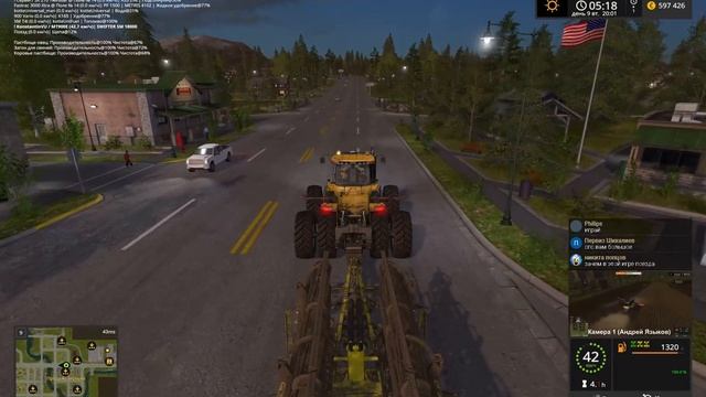 Farming Simulator 17 ● Стрим #9 с Бригадой ДВАЗ ● Карта "Pine Cove Farm" смотреть онлайн