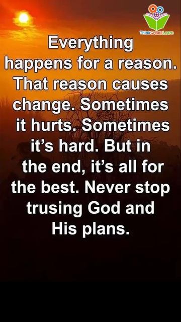 Everything happens for a reason #bible quotes #christ #proverbs #thinkcreatelearn смотреть онлайн