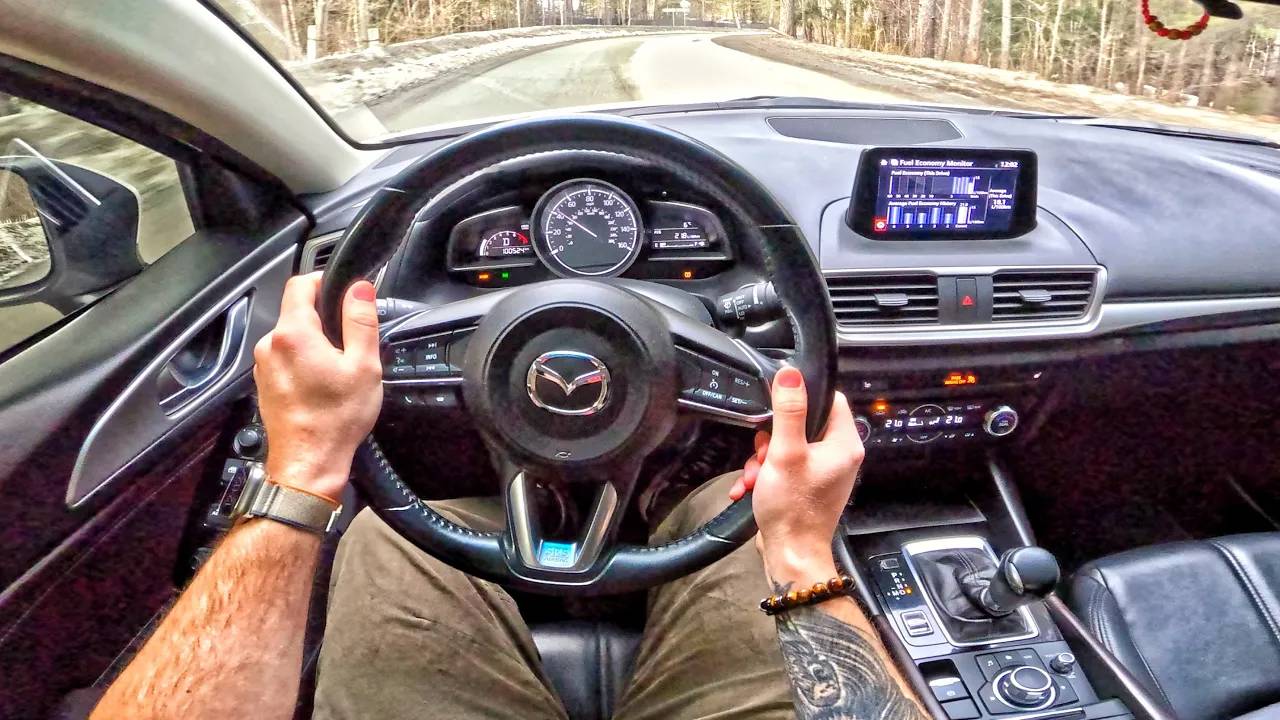 2018 Mazda 3 2.5 AT - ТЕСТ-ДРАЙВ ОТ ПЕРВОГО ЛИЦА смотреть онлайн