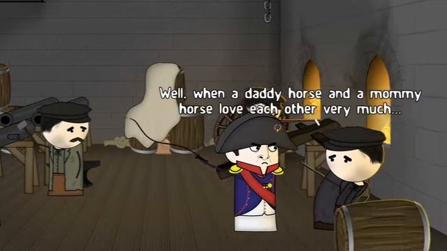 Napoleon Learns about Horses | Oversimplified смотреть онлайн