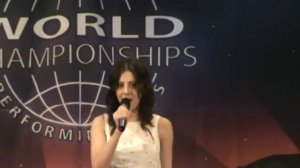 Алёна Тойминцева. World championships of performing arts 2011 (LA, CA)