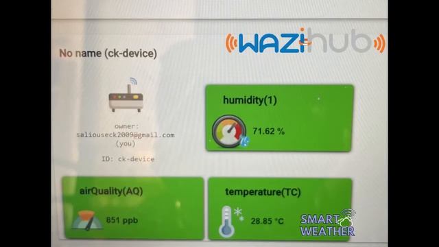 WAZIHUB INNOVATION COMPETITION 2021 | Smart Weather - Air quality and Weather forecast смотреть онлайн