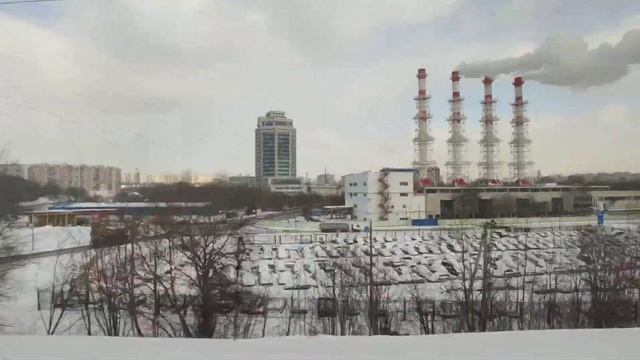 МЦД-2 🚅🚆 Таймлапс  Timelaps  Нахабино-Дмитровская