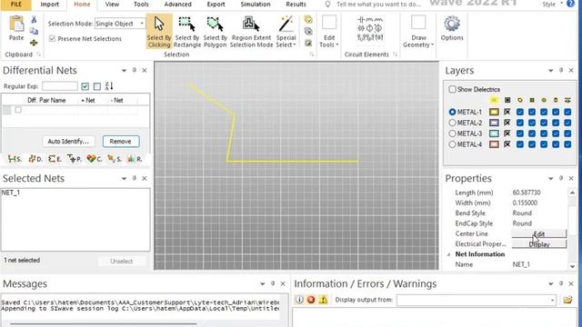 SIwave in 2 Minutes: Modify a trace geometry смотреть онлайн