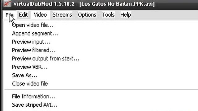 VideoTutorial - Quitar Audio con VirtualDubMod смотреть онлайн