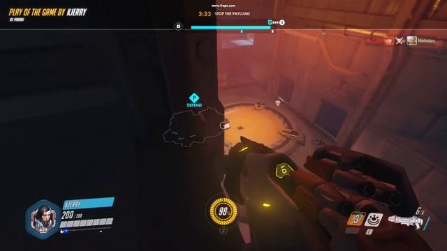Overwatch - Play of the game KJerry as Pharah смотреть онлайн