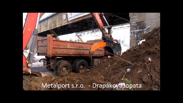 Univerzálna drapáková lopata UDL 30 смотреть онлайн