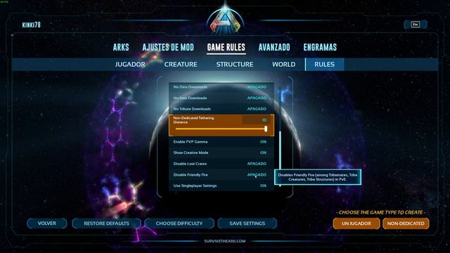 ARK ASCENDED HOST Local CONFIGURACION Perfecta-CONSOLA ADMIN TIPS Y COMANDOS-GUIA-tutorial ESPAÑOL