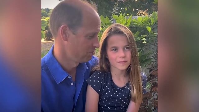 Prince William and daughter Charlotte wish Lionesses good luck ahead of Euro final смотреть онлайн