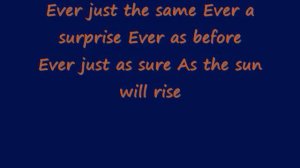 Beauty and the Beast lyrics