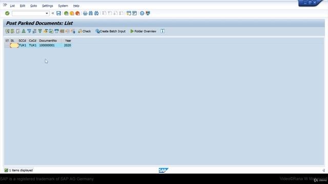 How to Post park document in SAP? List of Park Document | Edit park Documents | Delete Park Documen смотреть онлайн