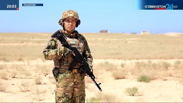 Oʻzbekiston harbiylari Qozogʻistondagi “Birlestik-2024” mintaqaviy xalqaro o‘quvlarda qatnashmoqda смотреть онлайн