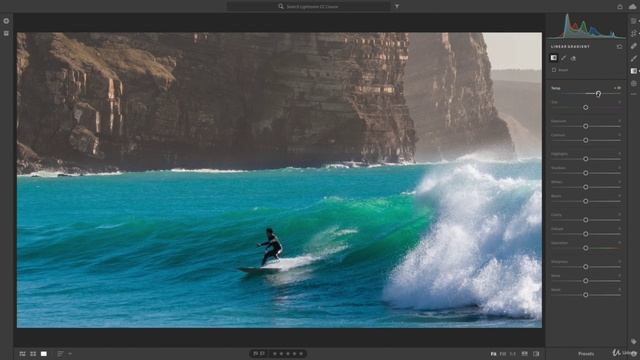 18-28 - Редактирование снимков прибоя Adobe Lightroom смотреть онлайн