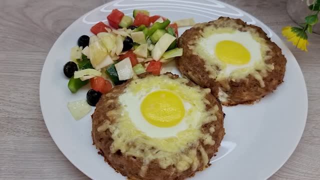 Делюсь рецептом из фарша. Быстро, Сочно, Сытно, Вкусно! Простые идеи для обеда или ужина_ смотреть онлайн