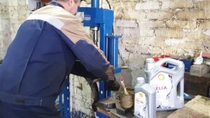 Замена сайлентблока переднего рычага hyundai