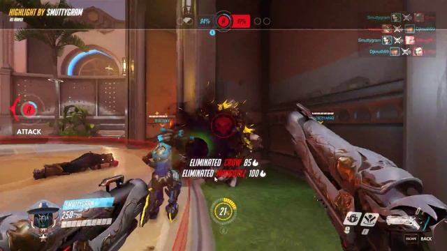 Overwatch | The Reaper Mia Khalifa POTG смотреть онлайн