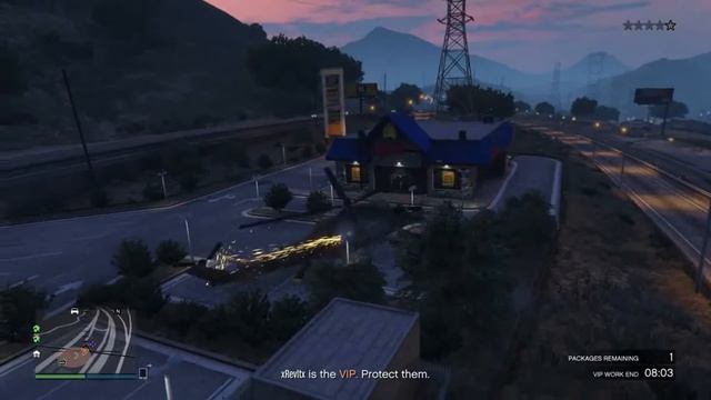#GTA Online moments - How to land a Helicoptor with Raptor смотреть онлайн