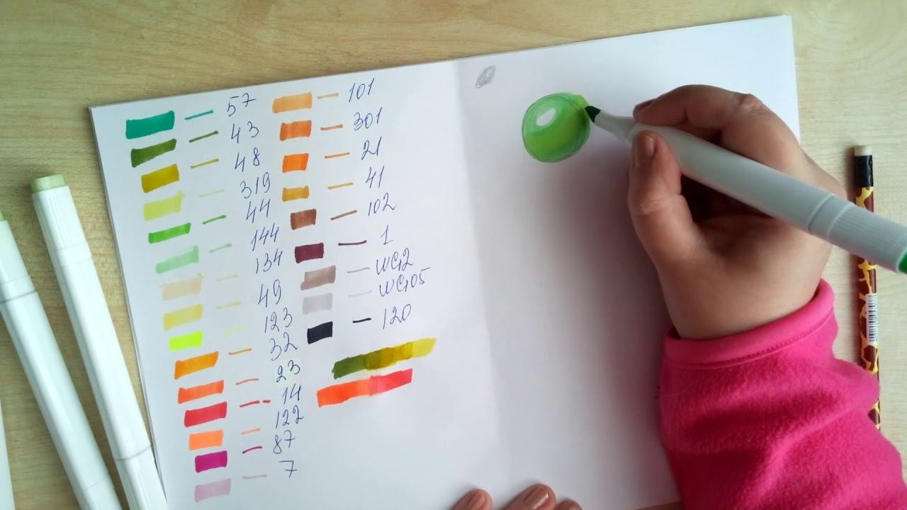 Самые дешевые маркеры для скетчинга. Обзор тестирование смотреть онлайн