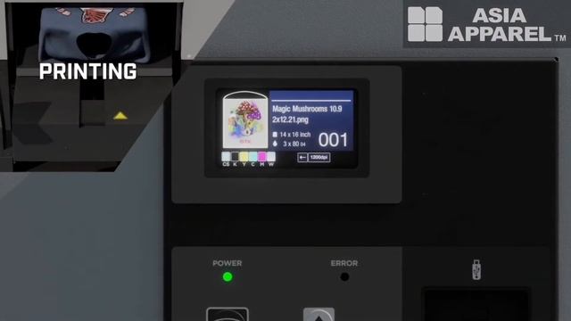 Brother GTX600 Direct to Garment Printer смотреть онлайн