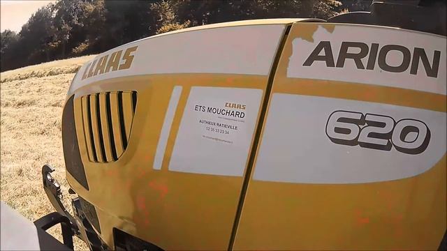 Andainage [Go Pro] Claas Arion 620 / Claas Liner 430