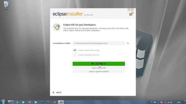 Como BAIXAR e INSTALAR o ECLIPSE Neon IDE Java em 2 MINUTOS! смотреть онлайн
