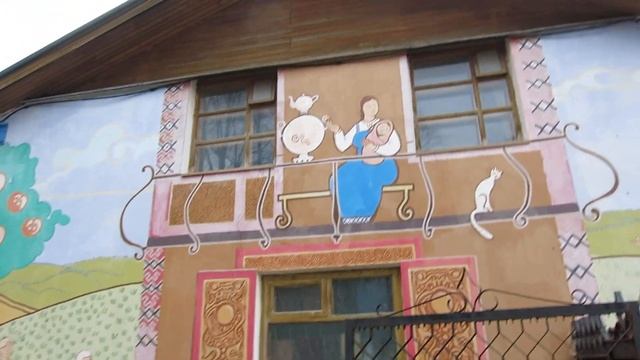 26.04.2022. Россия. Рязань. Граффити на жилом доме. Улица Петрова смотреть онлайн