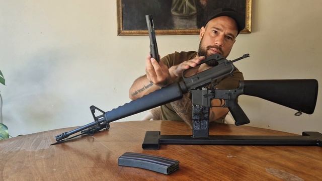 Colt M16 M16a1 Export Marked Colt M16a1 Review.