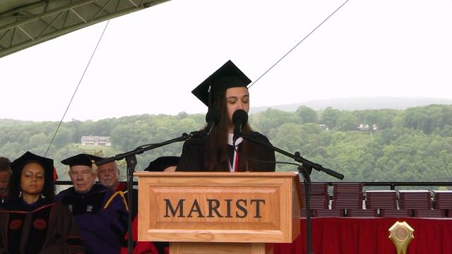Marist College 77th Commencement - Undergraduate Ceremony Valedictory Address - Jessica Marie Jaeb смотреть онлайн