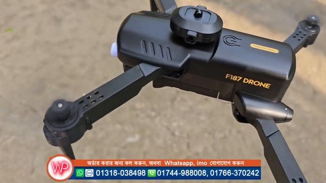 ZFRC F187 Drone 4K HD Dual Camera Fixed Obstacle Avoidanc Drone পানির দামে প্রফেশনাল ড্রোন ক্যামেরা смотреть онлайн
