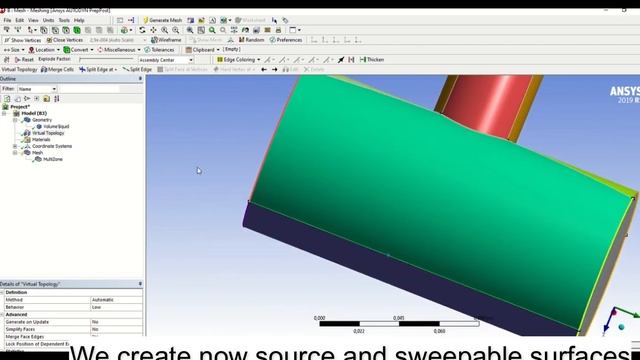 CFD tutorial : Hexa meshing of T-junction (Ansys Mesh) смотреть онлайн