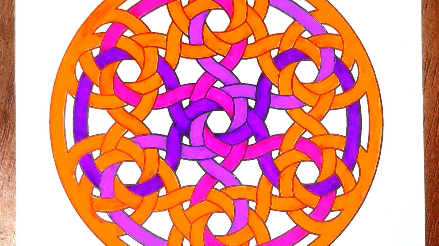 Раскраска-антистресс 5 смотреть онлайн