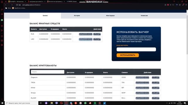Как пополнить кошелёк Payeer через обменник и завести на Golden Ratio? Показываю в этом видео смотреть онлайн