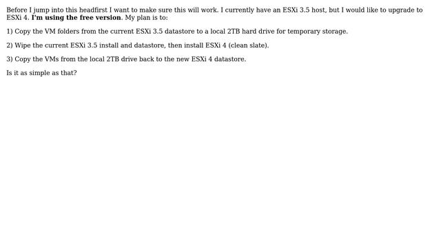 DevOps & SysAdmins: How to migrate VMs from ESXi 3.5 to 4? смотреть онлайн