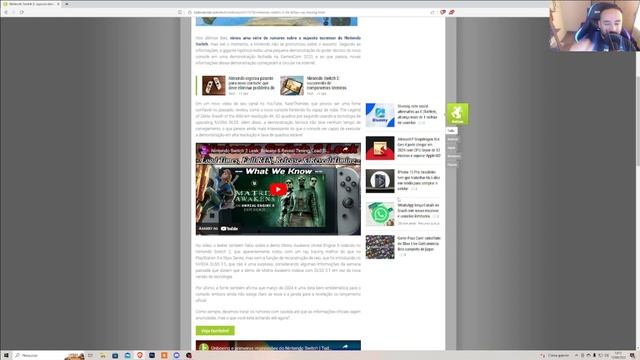 NINTENDO SWITCH 2 VAI RODAR 60 FPS E 4KKKKKKKKKKKKKKKKKKKK #play5 #nintendoswitch смотреть онлайн