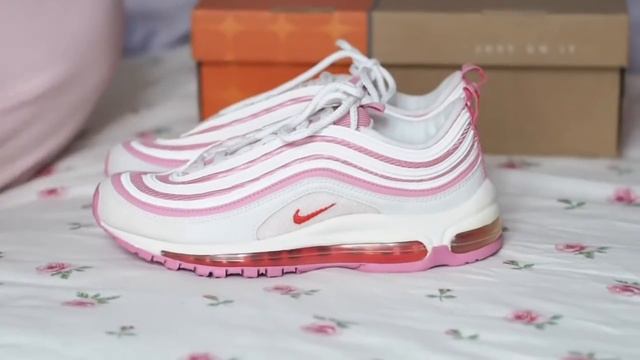 ♡ Unboxing #2 - Nike Air Max 97 (baby pink) ♡ смотреть онлайн