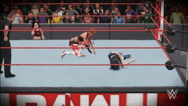 WWE RAW. 15 Elimination. 2 Lap. 1 Fight. Axina vs. Koala смотреть онлайн