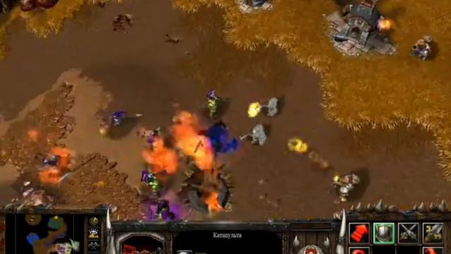 Прохождение Warcraft 3 часть 22 Боевые Топоры смотреть онлайн
